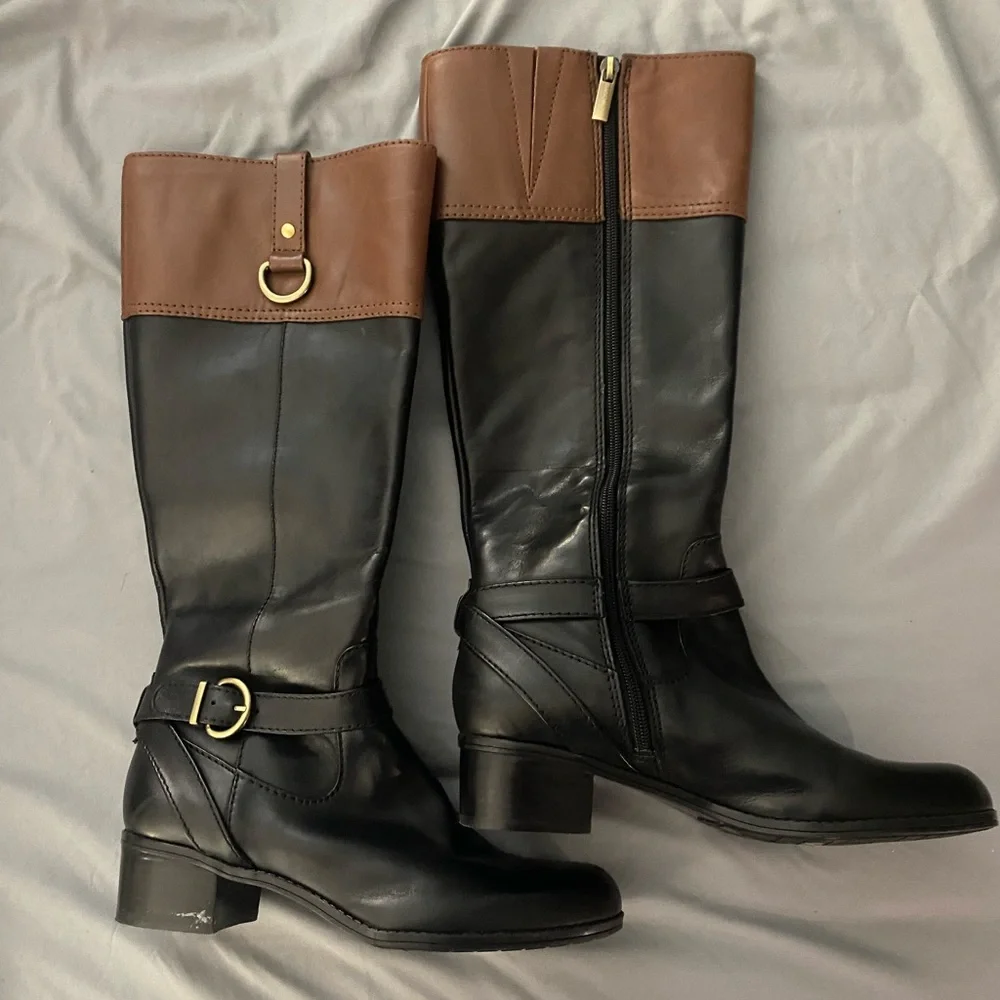 Bandolino Women’s Leather Boots - Picture 1 of 5